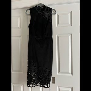 Alice and Olivia Black dress Nwot